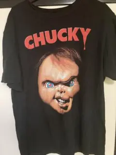 CHUCKY グラフィック Tシャツ ブラック