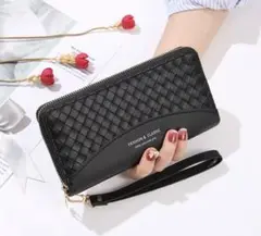 ★新品　ブラック　大人気　レディース長財布　大特価　送料無料♡