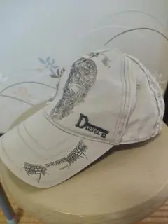 Diesel スカルプリント ベースボールキャップ