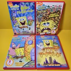 ※新品ケース交換済み　スポンジ・ボブ DVD 4枚セット　最高のバースデー、他
