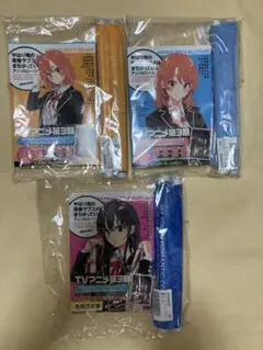 渡航サイン本　やはり俺の青春ラブコメはまちがっている。アンソロジー 1巻3巻4巻