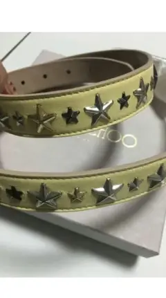JIMMY CHOO スタッズ レディースベルト 美品