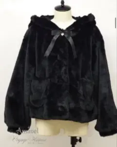 値下げAmavel Fluffy Jewels Bunnyうさみみファーアウター USED】Fluffy Jewels Bunnyうさみみファーアウター | Amavel