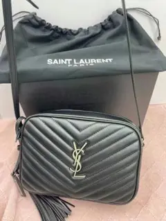 YSL イヴ サンローラン ショルダーバッグ シルバー