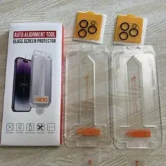iPhone15 Pro Max用フィルム（2枚）カメラフィルム（2枚）