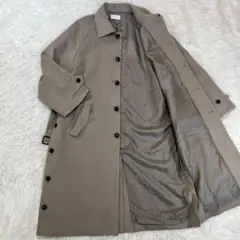 RYO TAKASHIMA ロングステンカラーコート　ウール　アイボリー　L