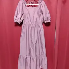 GU ラベンダーワンピース美品Ｓサイズ