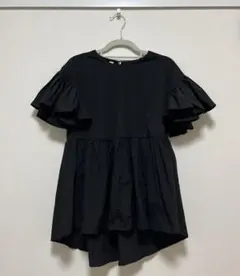 O.S KI Dフリルブラウス美品ブラック