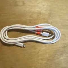 iPhoneケーブル ホワイト