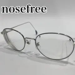 眼鏡市場　nosefree メガネ　眼鏡　シルバー　度あり