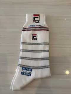 FILA ホワイトストライプソックス