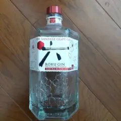 (注)空瓶　ROKU GIN SAKURA BLOOM EDITION