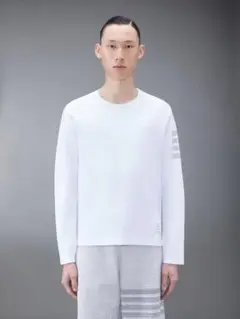 定価8万国内正規 THOM BROWNE トムブラウン 4BAR ロングTシャツ