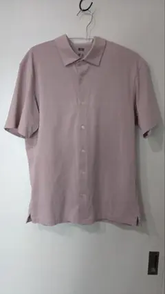 UNIQLO AIRism 半袖シャツ M ピンク