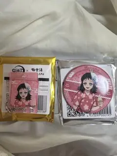 鬼滅の刃 マコモ アクリルキーホルダー＆缶バッジセット