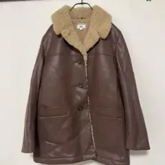 ユニクロ レザージャケット アウター
