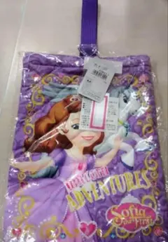 ディズニーちいさなプリンセスソフィアキルトシューズ入れ(新品　未使用)