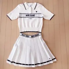 【試着のみ】LILY BROUN×MARY QUANT ニット&スカート