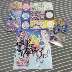 アイドルプリキュア キラッキランランフェスタ　色紙　スタンプラリー　美品