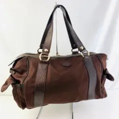CELINE レザー ミニボストンバッグ ブラウン レディース ブランド