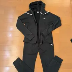 PUMA スウェット上下セットレディース L ブラック