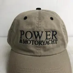 【US買付品】キャップ　6パネルキャップ　POWER & MOTORYACHT