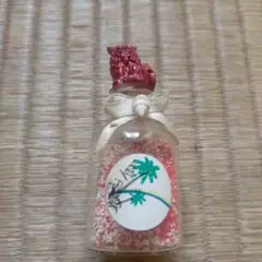 シーサー付きガラス 砂の小瓶
