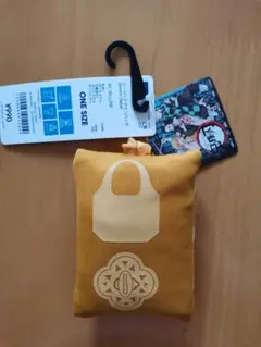 【GU】イージーケアエコバッグ （抗菌防臭機能付き）✦鬼滅の刃✦イエロー