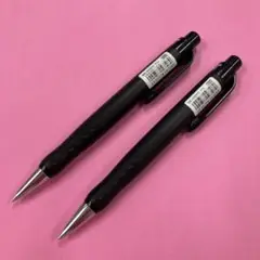 三菱鉛筆　シャープペンシル　M5-303BS ブラック　全身ラバー　廃番　2本