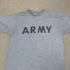 米軍　ARMY トレーニング　Tシャツ グレー