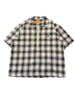 RED KAP FREAK'S STORE チェック柄 半袖ワークシャツ