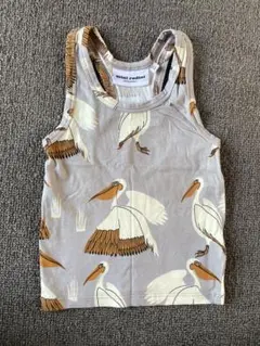 mini rodini ペリカン柄 タンクトップ 80cm