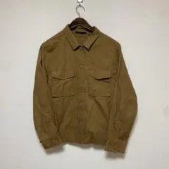良品〜美品】ユニクロ　ミリタリー　シャツ　ジャケット　L ポケット