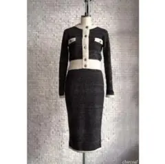 herlipto Textured Wool-blend Two Piece