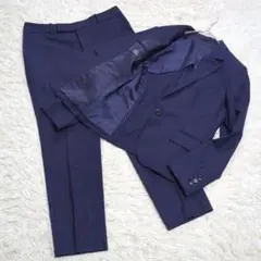 美品 40 ユニバーサルランゲージ REDA パンツスーツ 接触冷感生地