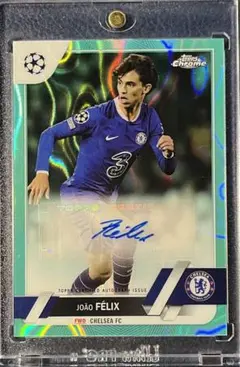 AquaLava JOAO FELIX TOPPS CHROME auto