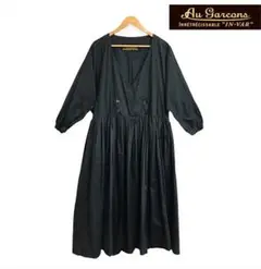 美品★AU GARCONS カシュクールワンピース 0817