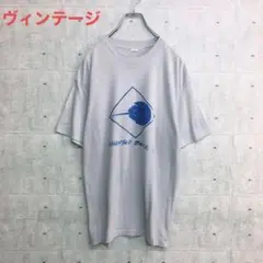 z☆0109 ヴィンテージ Tシャツ 薄紫 M相当 カブトガニプリント