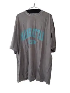 Figments オーバーサイズTシャツ Fサイズ グレー