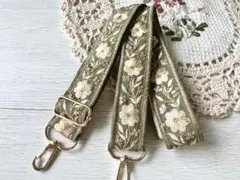 【インド刺繍リボン】ショルダーストラップ　67