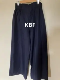 KBF ウエストゴムワイドパンツ