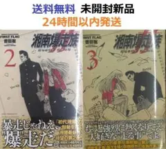 初版帯付き未開封希少品　湘南爆走族 ファースト フラッグ ２、３巻セット