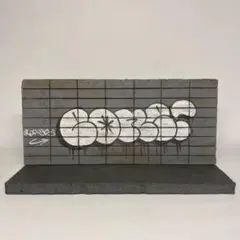 ジオラマ ベース グラフィティ ストリート waas ステッカー 完成品