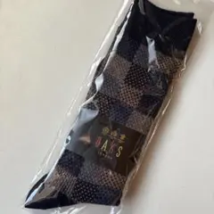 DAKS チェック柄ソックス 24-26cm