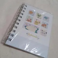 ポケモン　公式　A6Wリングノート／COLORFUL STYLE　カミオジャパン
