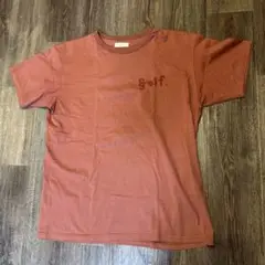 8G SHOOT ゴルフ Tシャツ 赤 サイズ L