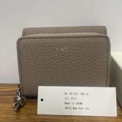 VASIC 新品未使用二つ折り財布 VC-3521-300-IS Fawn
