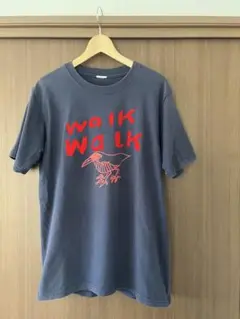沖縄 琉球ピラス　ネイビー Tシャツ walk walk Lサイズ