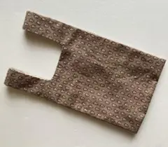 ハンドメイド ソレイアード リネン レジ袋風バッグ