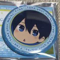 Free! ベストシーン 缶バッジ 七瀬遙　★